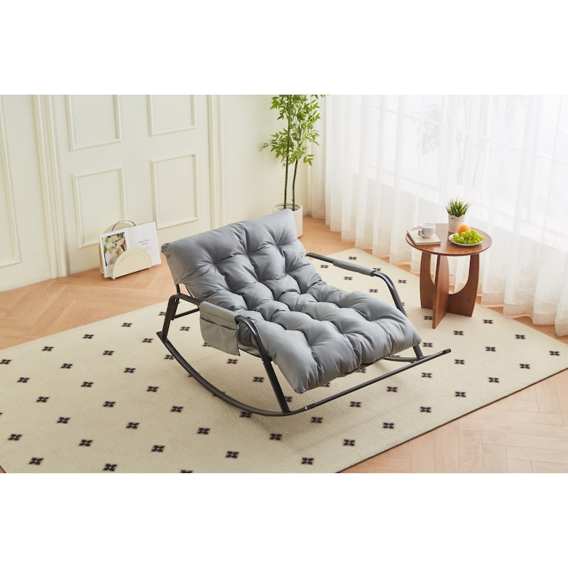 Upholstered Rocking Chair Accent Chair