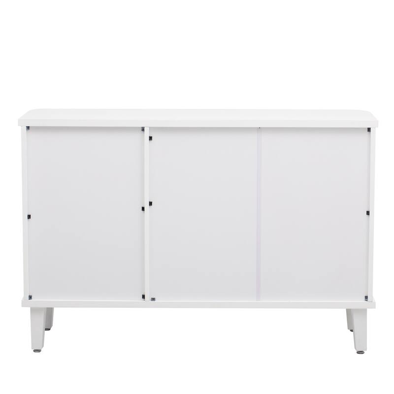 Simple Cabinet with Three Doors,Adjustable