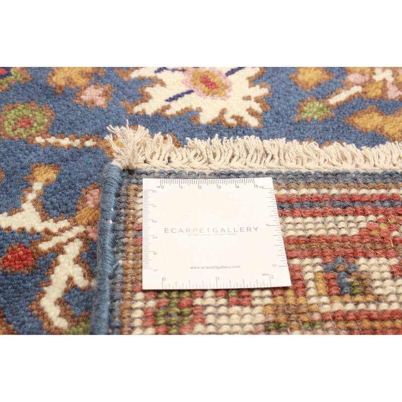 ECARPETGALLERY Hand-knotted Serapi Heritage Navy Wool Rug - 2'5 x 9'9