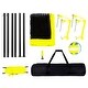 preview thumbnail 1 of 5, Outdoor Portable Volleyball Net System for Backyard, Beach, Lawn - Steel pole 1.25 inches 32*3 feet Steel pole 1.25 inches 32*3 feet