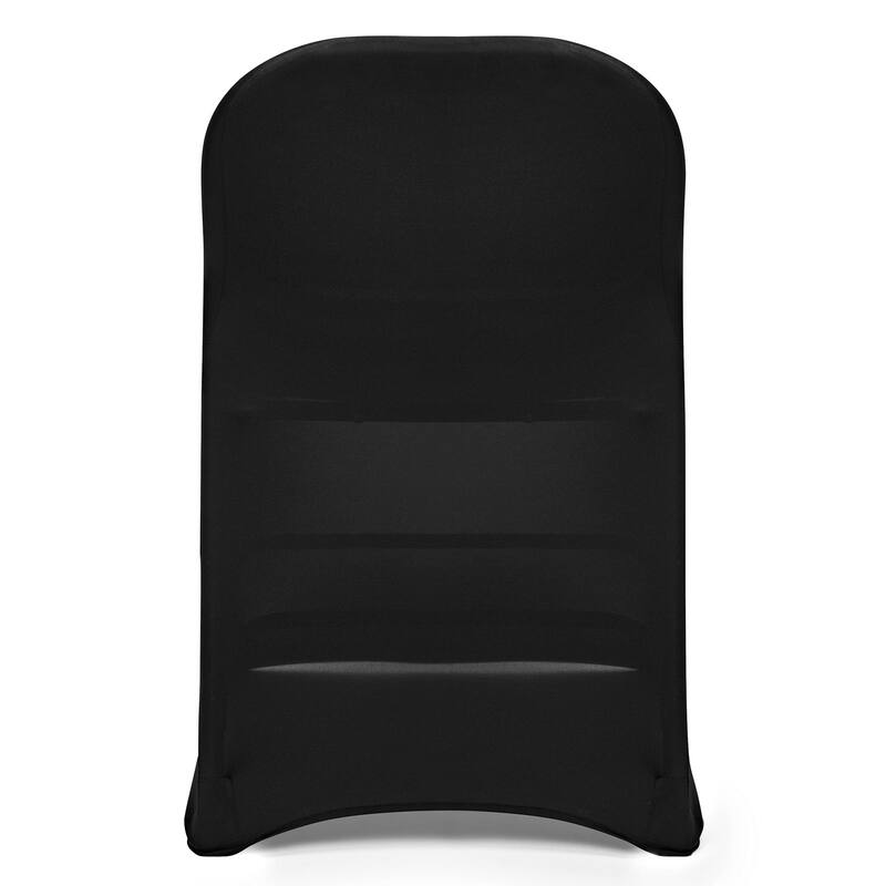 50Count Spandex Folding Chair Covers Black