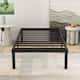 NNV 14" 3500 lbs Heavy Duty Bed Frame, Duty Steel Slat Metal Bed Frame