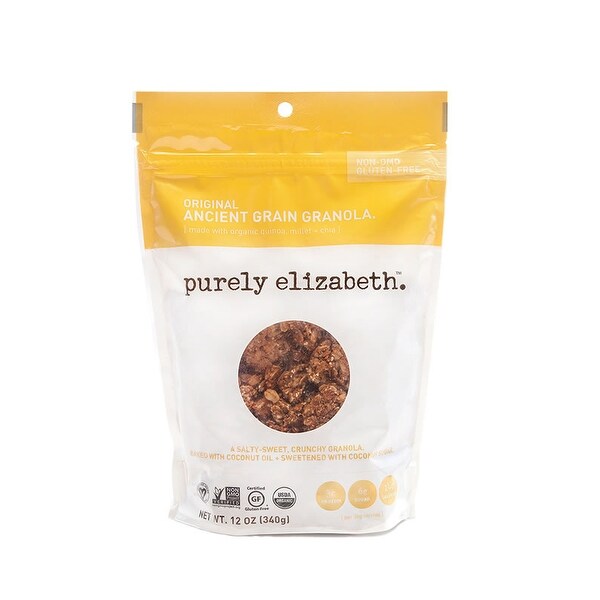 Purely Elizabeth Organic Ancient Grain Granola - Original - Case of 6 - 12 oz.