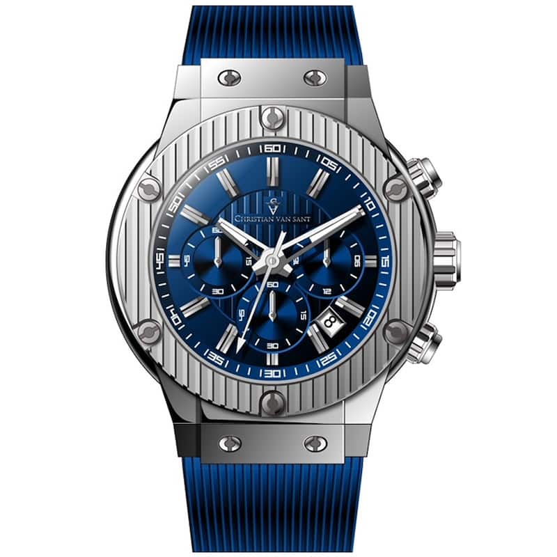 Christian Van Sant Men's Monarchy Blue Dial Watch - CV8142 - 6 (36)