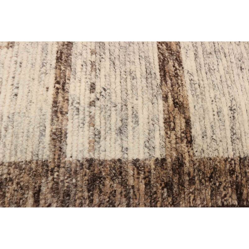 ECARPETGALLERY Hand-knotted Tangier Ivory Wool Rug - 8'0 x 9'11