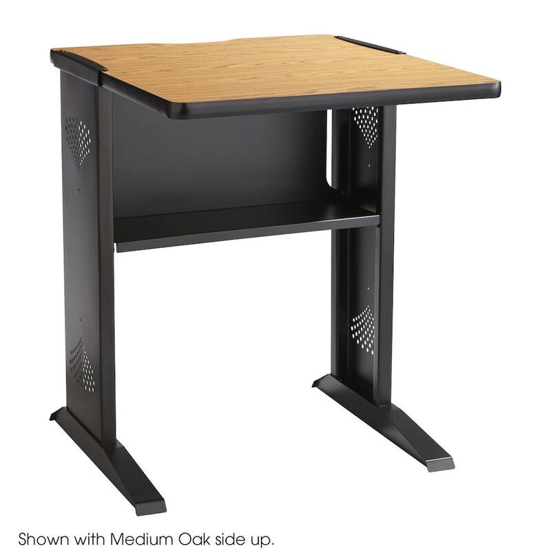 Computer or Printer Stand with Reversible Top