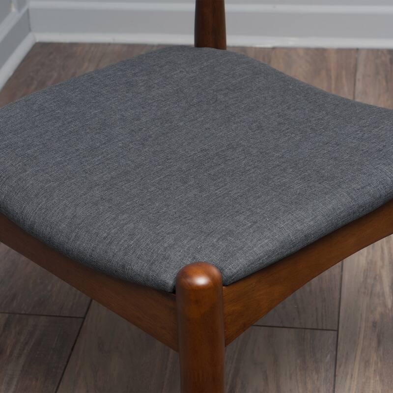 Francie Mid-Century Modern Dining Chairs (Set of 2)