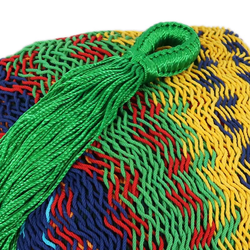 Sunnydaze XXL Thick Cord Mayan Hammock & Hammock Stand