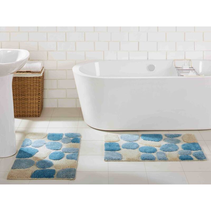 Chesapeake Pebbles 2pc Bath Rug Set