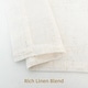 preview thumbnail 39 of 58, DriftAway Pinch Pleat Linen Textured Semi Sheer Solid Curtains Back Tabs