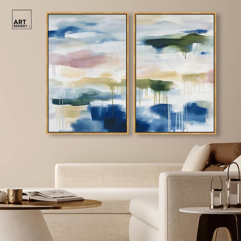 Kairos II Canvas Set of 2 by Art Remedy