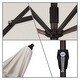 preview thumbnail 37 of 62, North Bend 7.5 Crank Lift Auto Tilt Patio Umbrella by Havenside Home