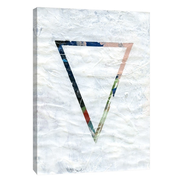 PTM Images 9-105128 PTM Canvas Collection 10" x 8" - "Frosted Geometry 2" Giclee Abstract Art Print on Canvas