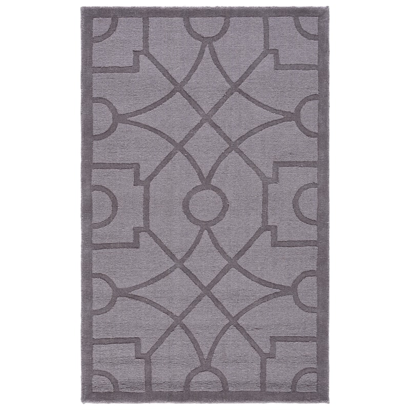 Martha Stewart by SAFAVIEH Fretwork Wool Rug - 3' x 5' - Gravel