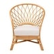 preview thumbnail 3 of 9, Emmeline Bohemian Honey Rattan Accent Chair