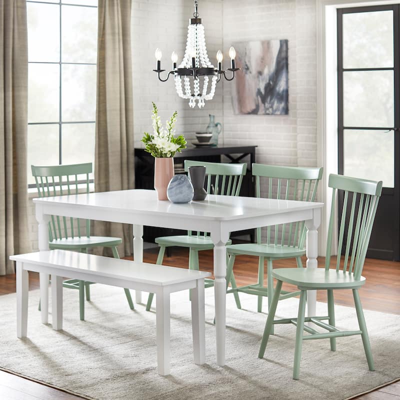 Simple Living Venice Farmhouse Dining Chairs (Set of 2)