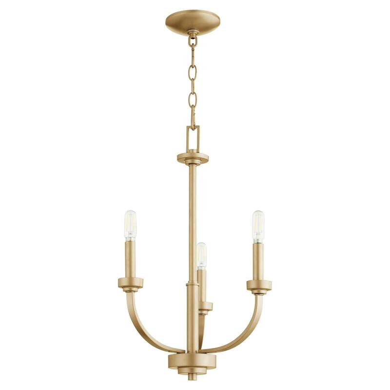 Quorum International Reyes 3 Light 22" Wide Chandelier
