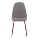 preview thumbnail 67 of 81, Pebble Mid-Century Modern Upholstered Accent / Dining Chair (Set of 2)