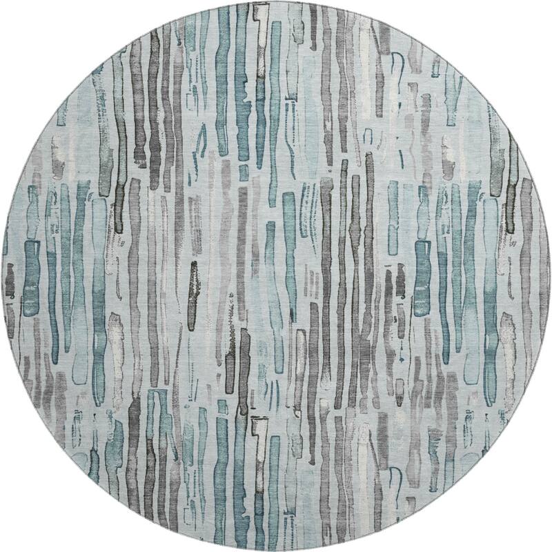 Premium Washable Super Soft Modern Stripes Mayfield Rug