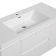 preview thumbnail 89 of 169, CASAINC Floating Bathroom Vanity with Resin Top Basin and Soft Closing Drawers