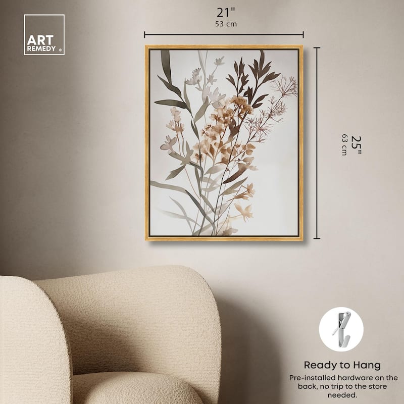 Meadow's Murmur II Canvas by Art Remedy