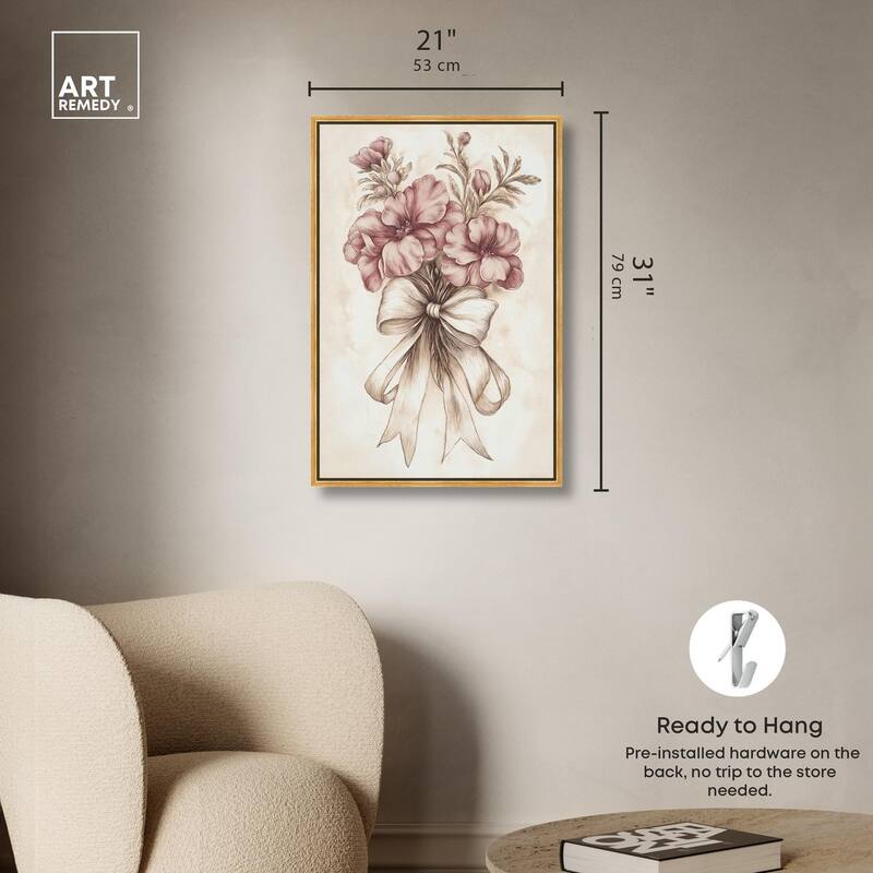 Tied with Tenderness I Canvas by Art Remedy