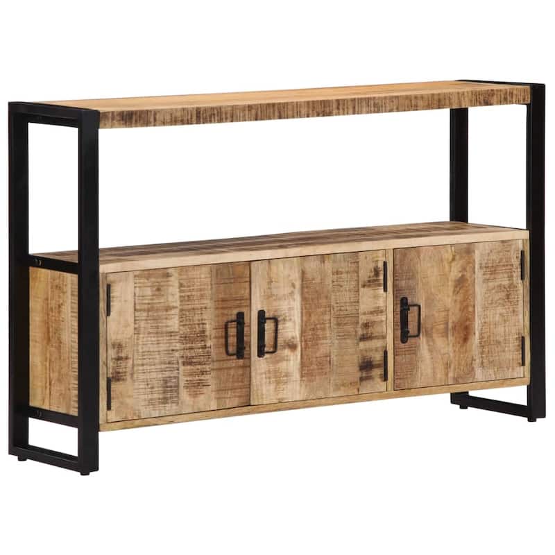 vidaXL Side Cabinet 47.2"x11.8"x29.5" Solid Mango Wood