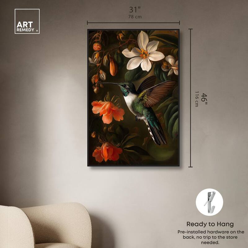 Nectar Thief I Canvas by Art Remedy
