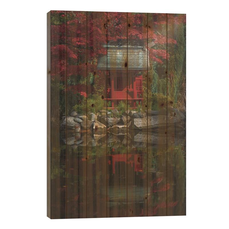 In The Light Print On Wood by Louis Ruth - Multi-Color - 40x26x1.5