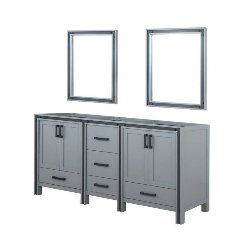 Ziva Bath Vanity No Top and Mirror