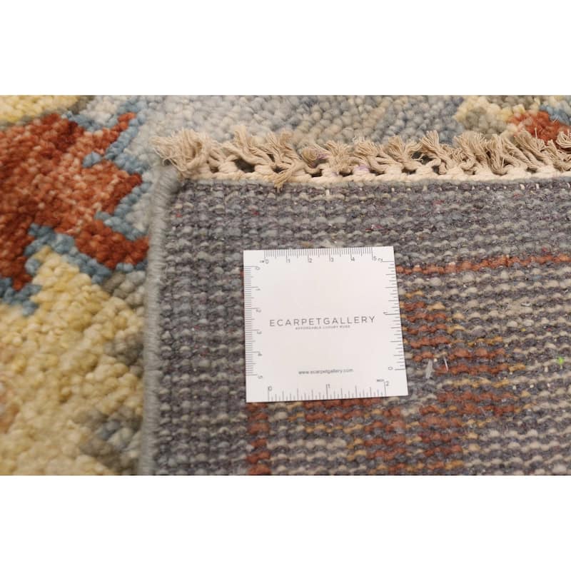 ECARPETGALLERY Hand-knotted Jules Serapi Light Denim Blue Wool Rug - 9'1 x 11'10