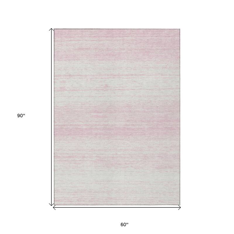 HomeRoots Striped Transitional Rectangle Outdoor Rug