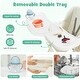 preview thumbnail 22 of 22, Babyjoy Foldable Highchair Baby Feeding Chair with 360° Rotating - See Details