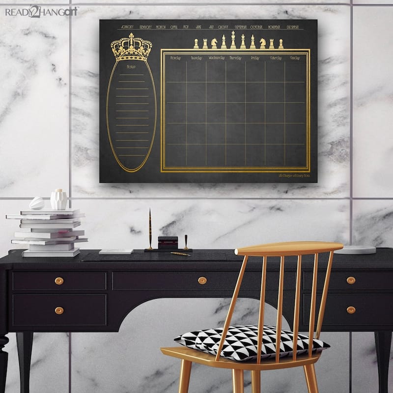 Ready2HangArt Regal Dry Erase Monthly Calendar on ArtPlexi
