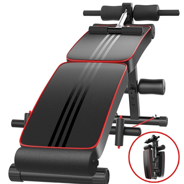 Foldable sit up sale bench