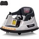 preview thumbnail 1 of 22, 12V Electric Ride-On Bumper Car with Remote Control White