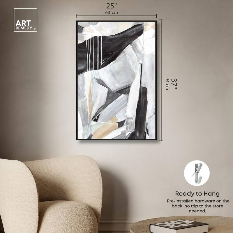 A Lonely Walk Canvas by Art Remedy