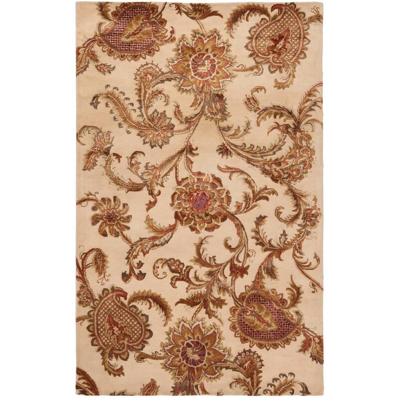 SAFAVIEH Handmade Soho Wesseline Paisley N.Z. Wool Rug