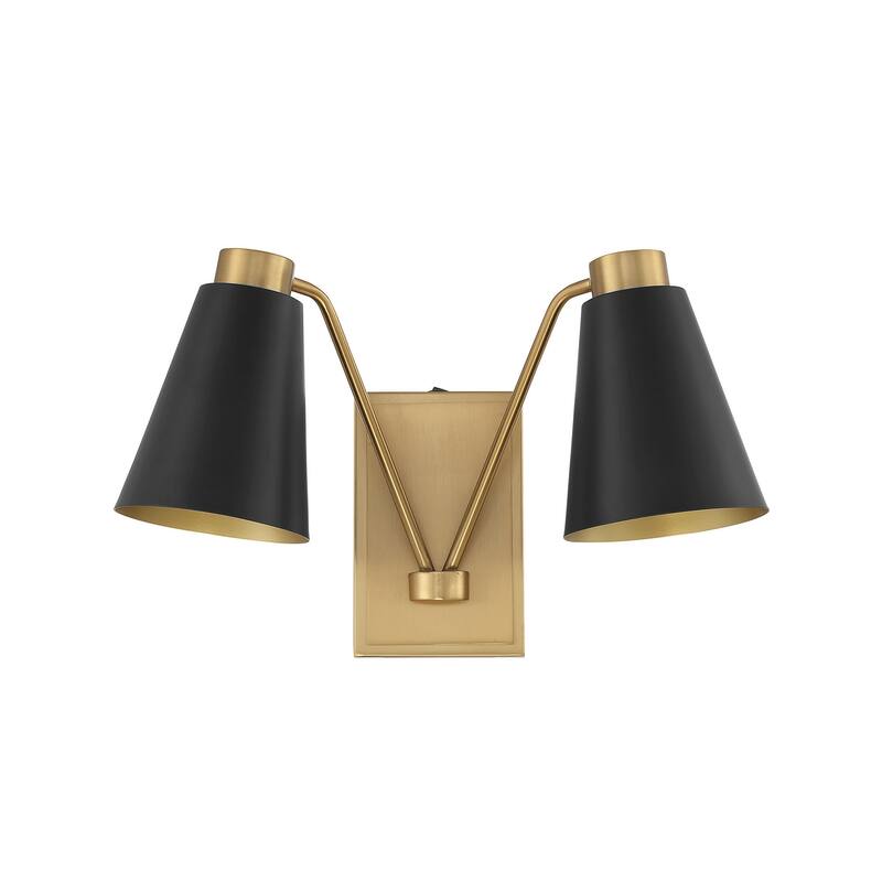 Meridian M90076 2 Light 11" Tall Wall Sconce