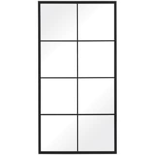 Uttermost Rousseau Iron Window Mirror