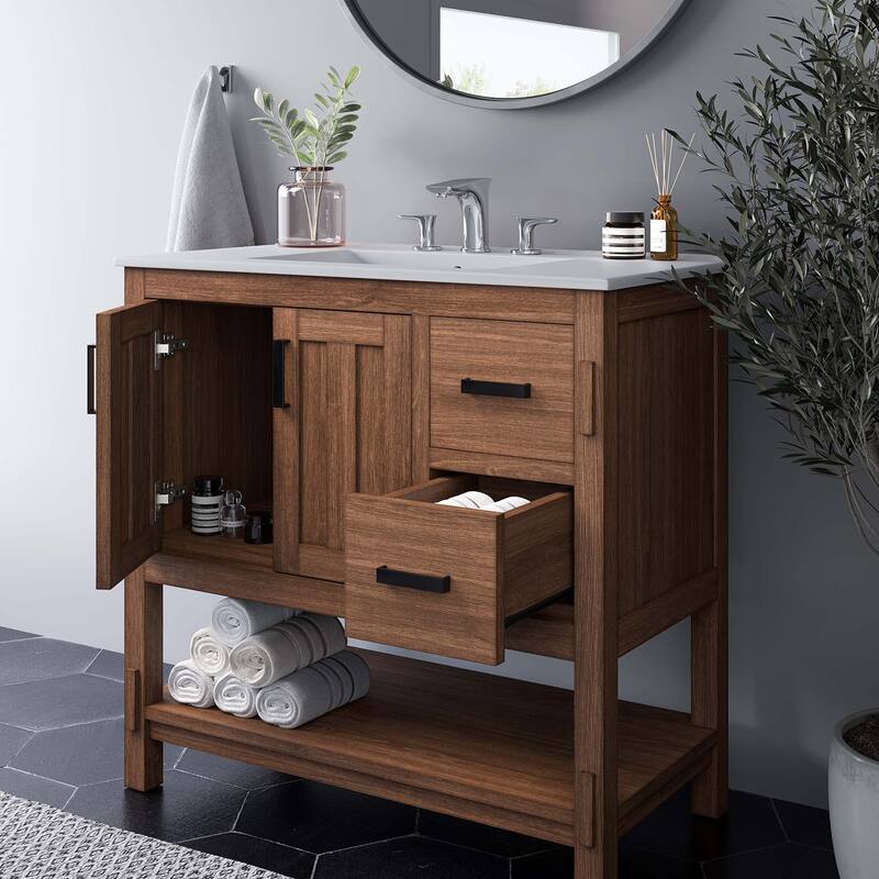 Ashlyn 36" Wood Bathroom Vanity