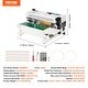 preview thumbnail 16 of 26, Continuous Bag Band Sealing Machine Horizontal Band Sealer Machine with Digital Temperature Control, Carbon Steel Bag Sealer