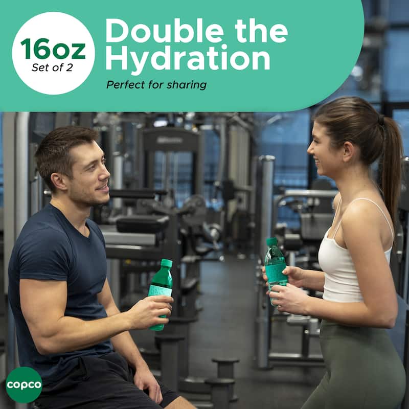 Copco Hydra Tritan Water Bottle Set of 2 BPA Free