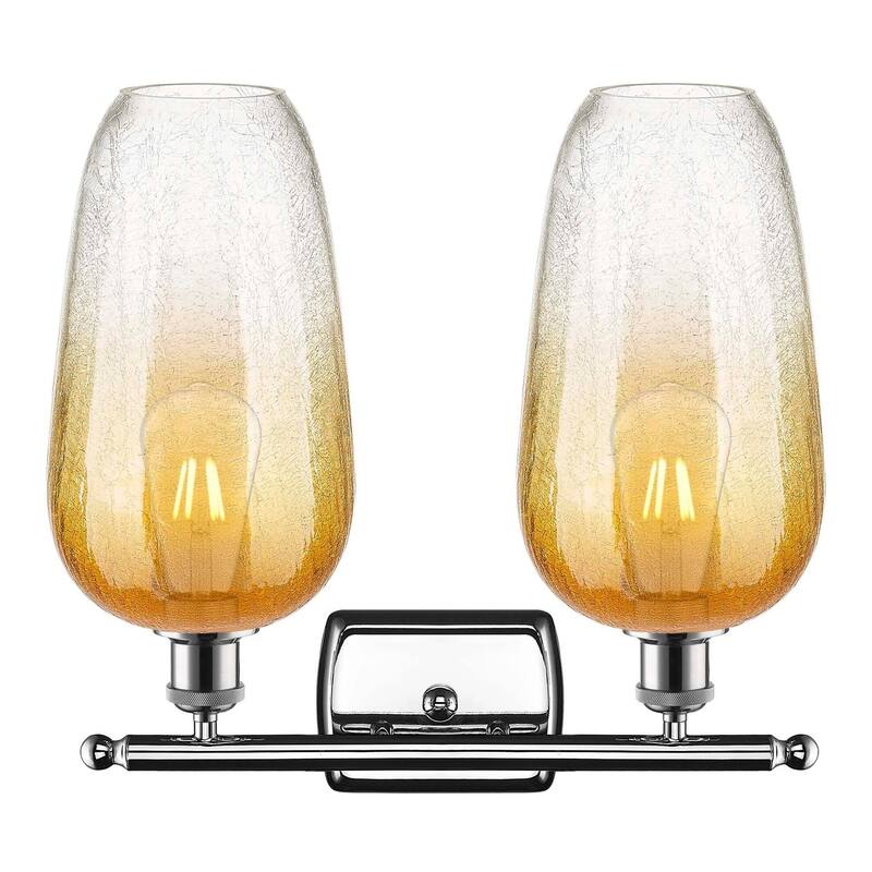 Innovations Lighting Endless Possibilities Ballston - Brookhaven Flute - 2 Light 17" Bath Vanity Light