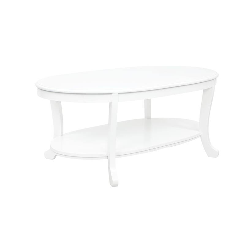 Modena Rusitc White Wood Coffee Table