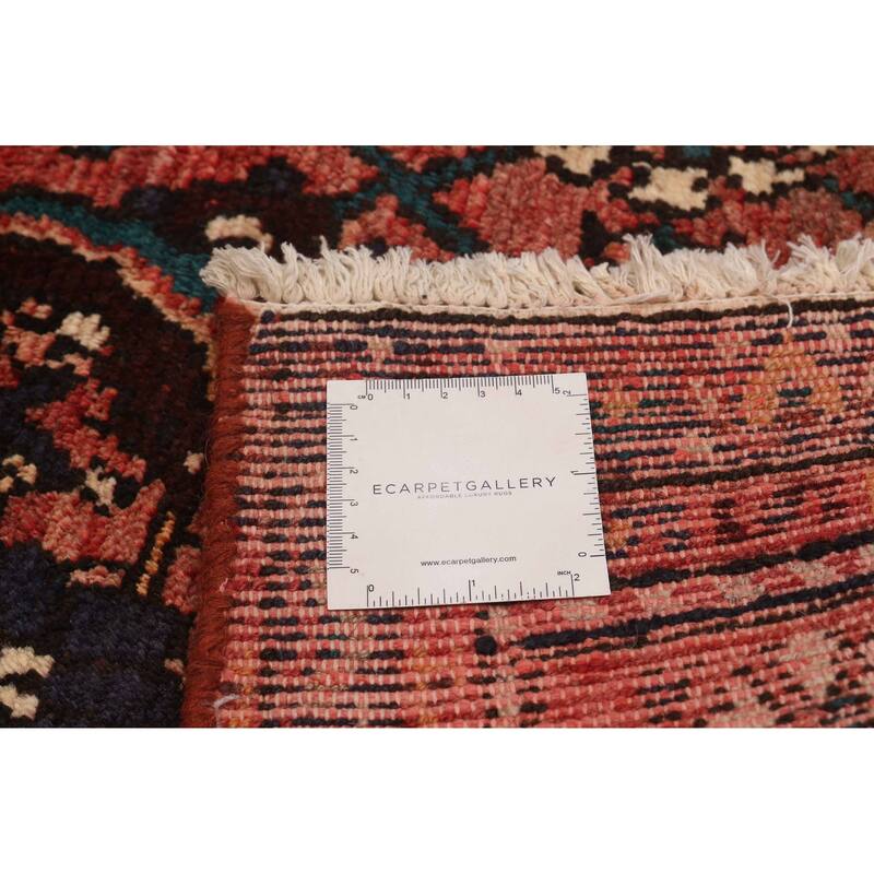 ECARPETGALLERY Hand-knotted Andelz Red Wool Rug - 3'9 x 10'5