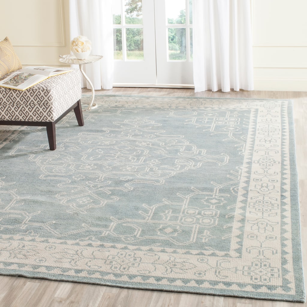 SAFAVIEH Hand-knotted Kenya Gerburg Southwestern Tribal Wool Rug