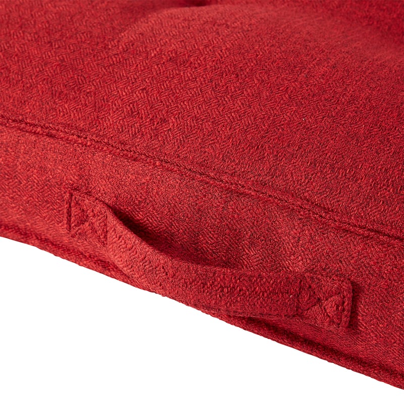 Milo Square Tufted Dog Bed