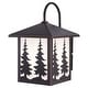preview thumbnail 1 of 9, Vaxcel Lighting Yosemite Outdoor 1 Light Outdoor Wall Sconce - 8 Burnished Bronze