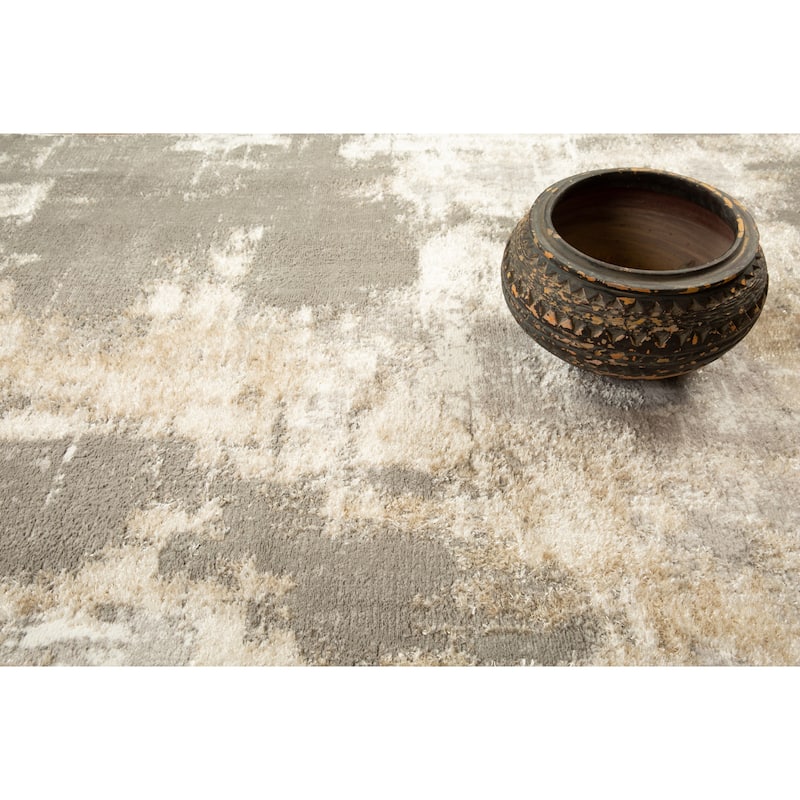 Lefkada Collection Modern Abstract Area Rug